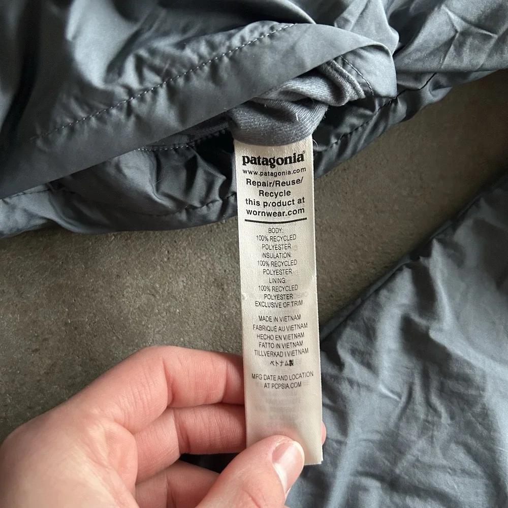 Patagonia Kids'‎ 4-in-1 Everyday Jacket Size XL Gray Brown Reversible 68035FA22